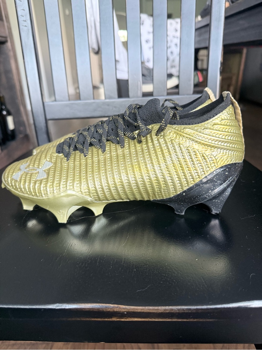 Under Armour Blur Pro "Golden Child" Football Cleat